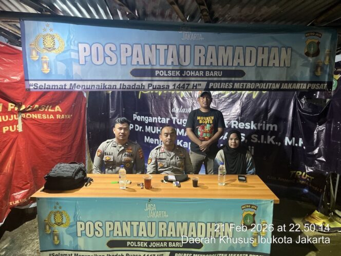 
					Ramadhan Damai di Johar Baru, Polisi Perkuat Pos Pantau Kawi-Kawi Atas Baru