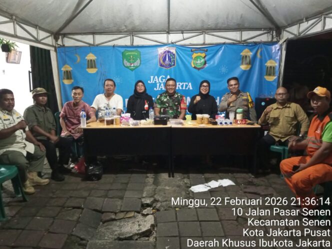 
					Patroli Posko Ramadhan di Kelurahan Senen, Aparat dan Warga Bersinergi Cegah Tawuran