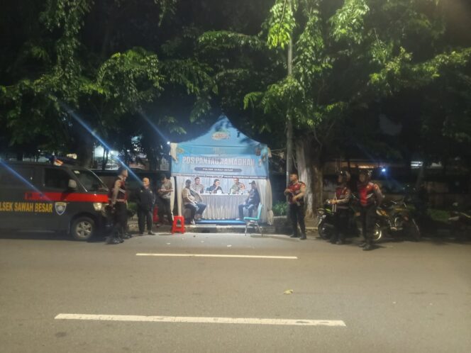 
					Perketat Penjagaan Di Pos Pantau Ramadan Dobrak Gunung Sahari, Cegah Tawuran dan Balap Liar