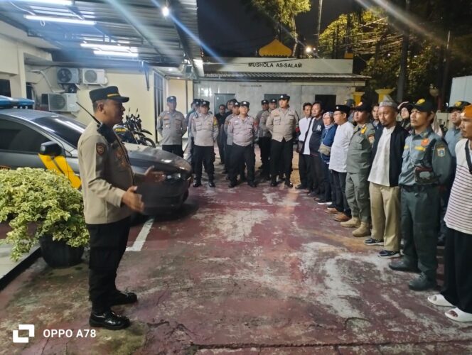 
					Apel Gabungan Jaga Mako dan Jaga Jakarta Digelar di Cempaka Putih, Libatkan 58 Personel dan Warga