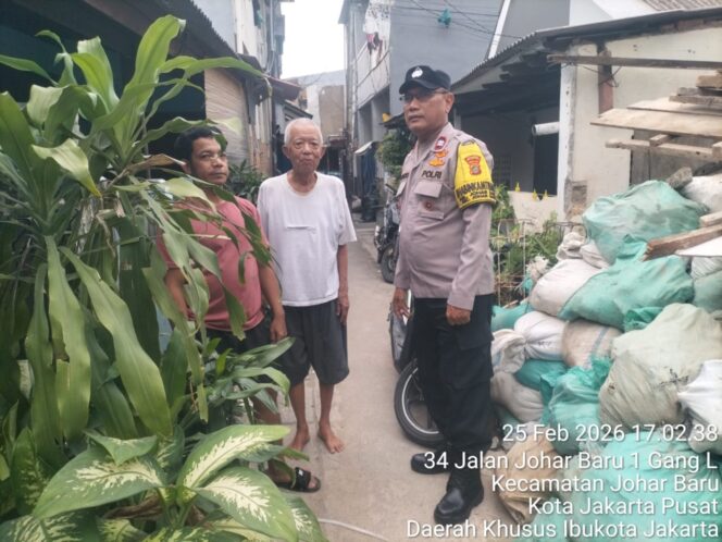 
					Bhabinkamtibmas Johar Baru Sambangi Korban Kejahatan Dugaan Penipuan, Wujud Empati dan Perlindungan