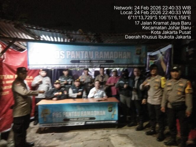 
					Pastikan Wilayah Perbatasan Johar Baru dan Paseban-Senen Kondusif, Pos Pantau Kawi-Kawi Atas Diperketat