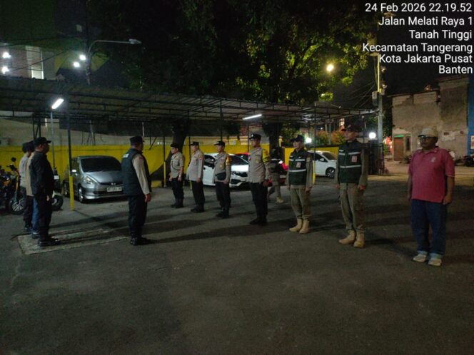 
					Apel Patroli Gabungan Tiga Pilar Polsek Johar Baru, Antisipasi Guantibmas di Bulan Ramadhan