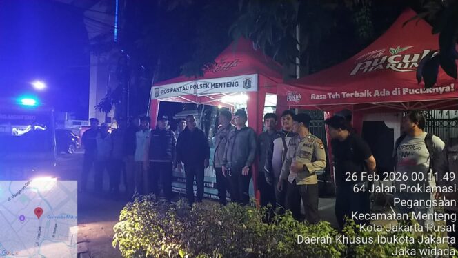 
					Menteng Perketat Pengamanan Ramadhan, Patroli Terpadu Cegah Tawuran Di Pos Pantau Tambak Proklamasi