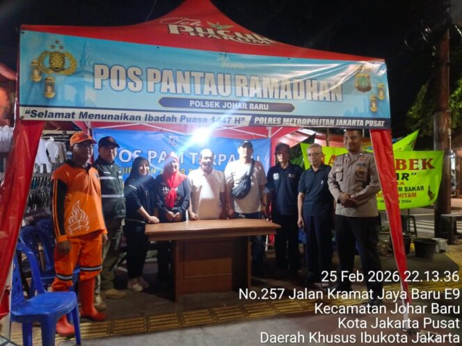 
					Ramadhan Aman: Pos Pantau Jotet Perkuat Sinergi Warga dan Aparat di Johar Baru