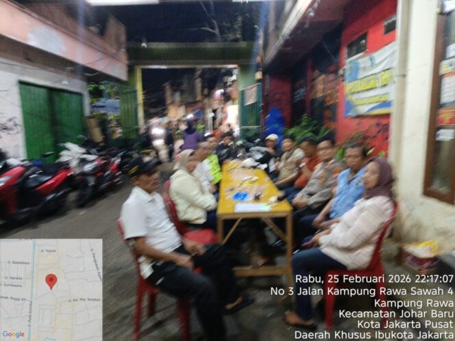 
					Bersama Jaga Ramadhan Aman, Pos Pantau Kampung Rawa Perkuat Sinergi Aparat dan Warga