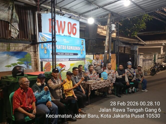 
					Pos Pantau Ramadhan 1447 H, Polsek Johar Baru Siagakan 11 Personel Jaga Kondusivitas Wilayah