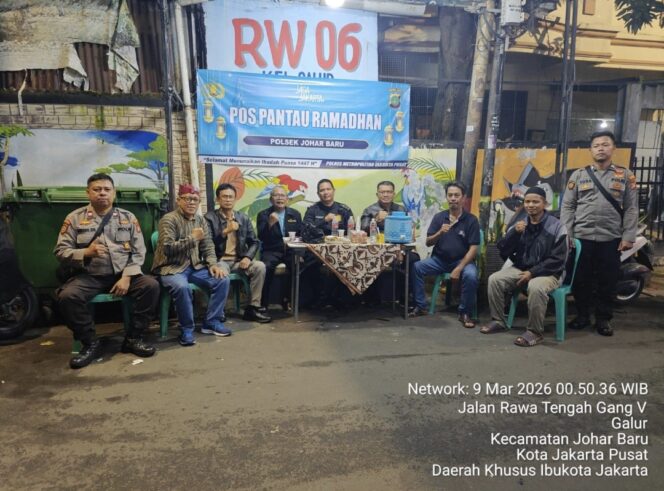 
					Pastikan Ramadhan Aman dan Nyaman, Polisi dan Tiga Pilar Cek Pos Pantau di Galur