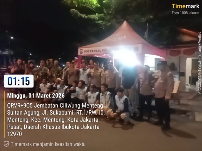 
					Patroli Skala Sedang Ramadhan, Polisi Perkuat Pengamanan Perbatasan Menteng–Tenggulun