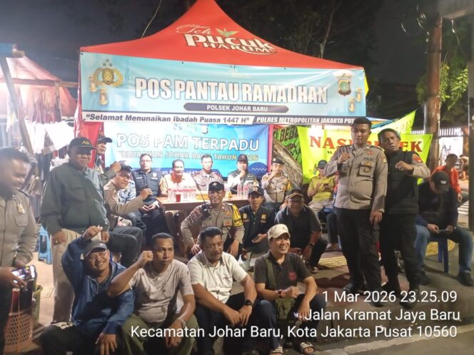 
					Pos Pantau Ramadhan 1447 H Johar Baru, Polisi Perkuat Deteksi Dini dan Antisipasi Gesekan Warga