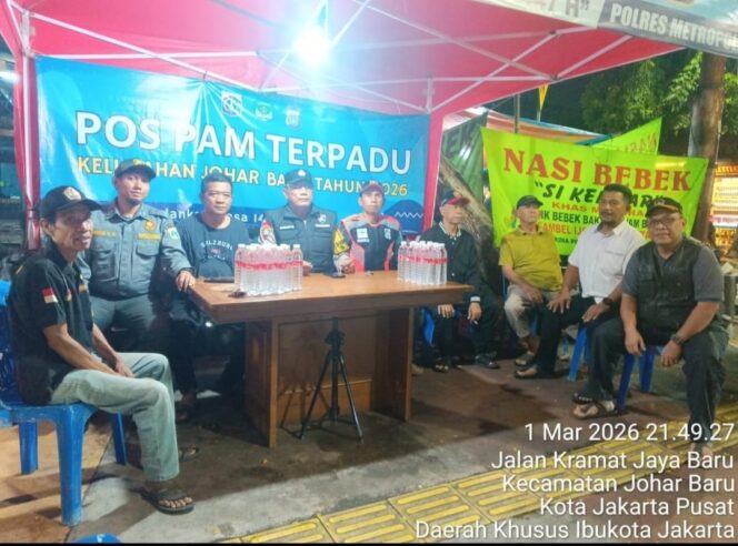 
					Guyub Siaga, Pos Pantau Ramadhan Kramat Jaya Baru Perkuat Sinergi Jaga Kamtibmas