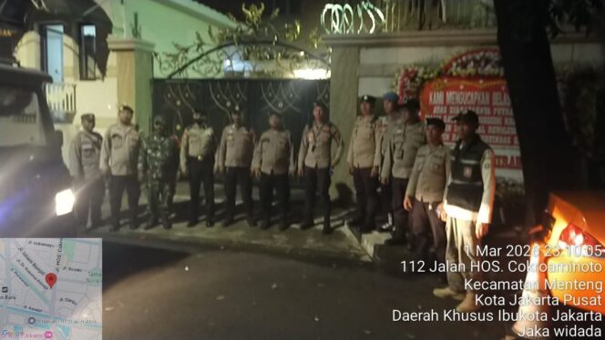 
					Polsek Metro Menteng Perketat Patroli di Kedubes Iran, Jaga Stabilitas dan Keamanan Ibu Kota