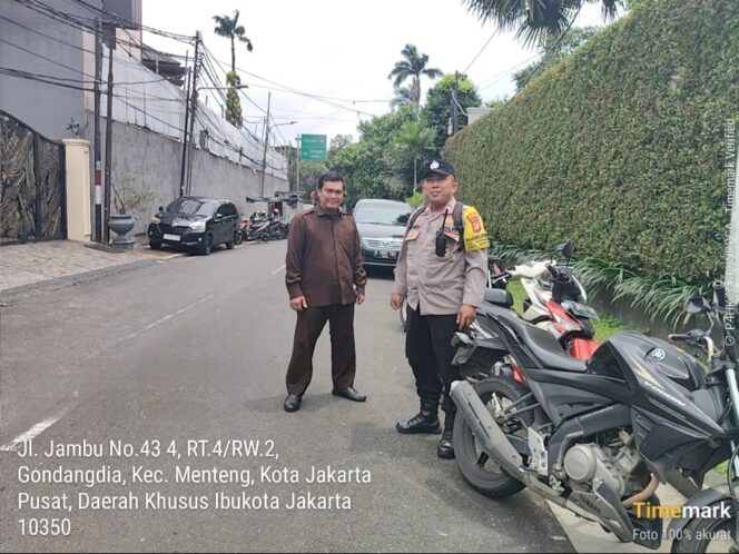 
					Sambang Ramadan di Gondangdia, Bhabinkamtibmas Perkuat Keamanan Lingkungan