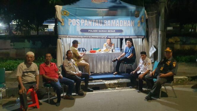 
					SAHUR AMAN DENGAN TIGA POS PANTAU RAMADHAN 1447 DI SAWAH BESAR, CEGAH TAWURAN WARGA