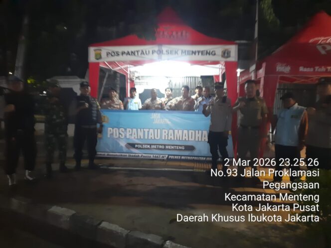 
					Menteng Siaga Ramadhan, Pemantauan Terpadu Jaga Titik Rawan Malam Hari