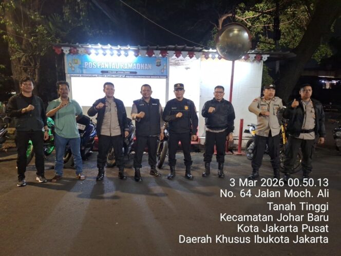 
					Pastikan Siaga Ramadhan Optimal, Tiga Pilar Cek Pos Pantau Kota Paris Tanah Tinggi