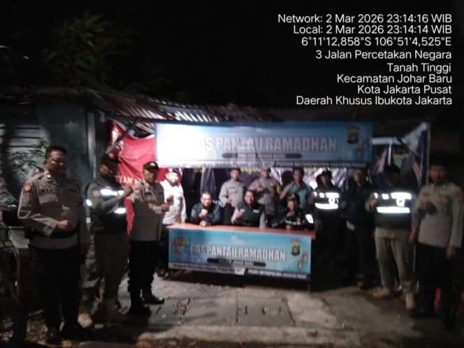 
					Menjaga Malam Ramadhan, Pos Pantau Kawi2 Atas Jadi Garda Terdepan Keamanan Johar Baru