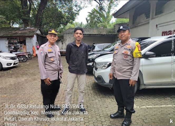 
					Polsek Metro Menteng Intensifkan Monitoring Kamtibmas Antisipasi Aksi Longmarch Mahasiswa