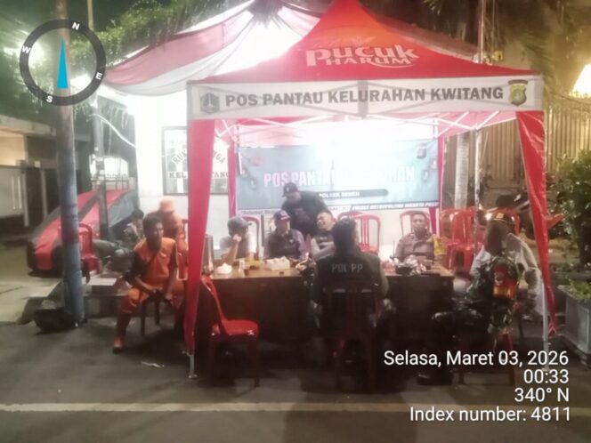 
					Pemantauan Pos Pantau Ramadhan di Kwitang Senen, Aparat Gabungan Antisipasi Tawuran