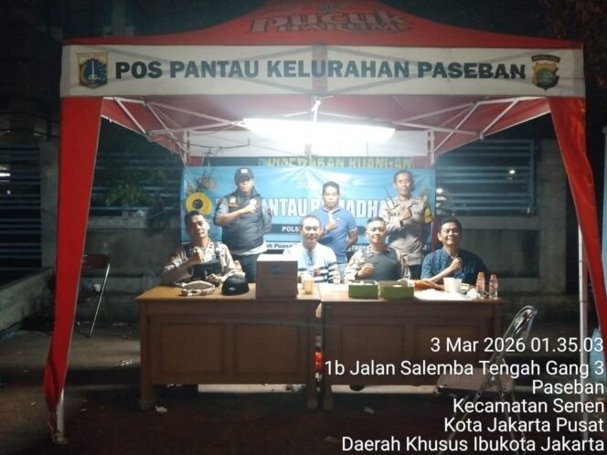 
					Polisi Gelar Pos Pantau Ramadan di Salemba Tengah, Antisipasi Gangguan Kamtibmas