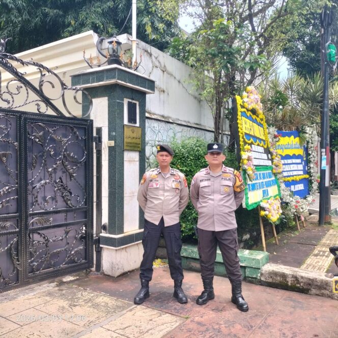 
					Bhabinkamtibmas Menteng Tingkatkan Patroli Kedubes Republik Islam Iran, Antisipasi Dampak Konflik Global
