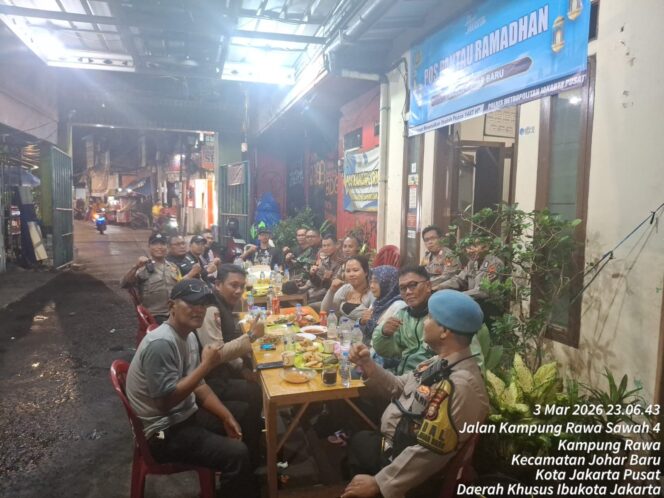 
					Tiga Pilar Siagakan Personel Gabungan, Pos Pantau Ramadhan 1447 H/2026 Amankan Malam Hingga Sahur