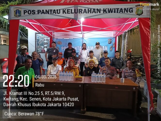 
					Polisi Gelar Pemantauan Pos Pantau Ramadan di Kwitang, Antisipasi Tawuran dan Gangguan Kamtibmas