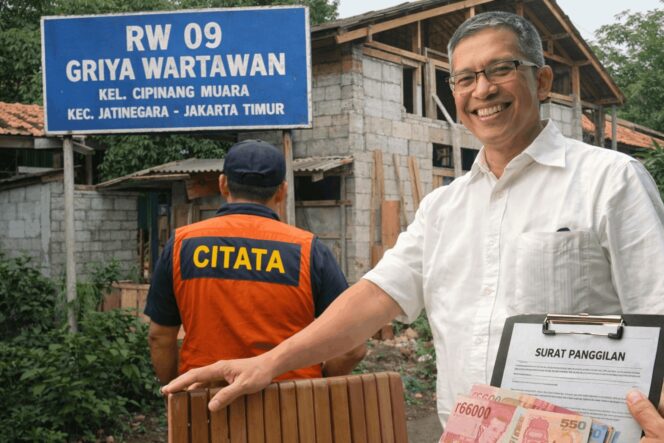
					Renovasi Tanpa Tambahan Bangunan Dipanggil Citata, RW 09 Griya Wartawan Minta Penjelasan