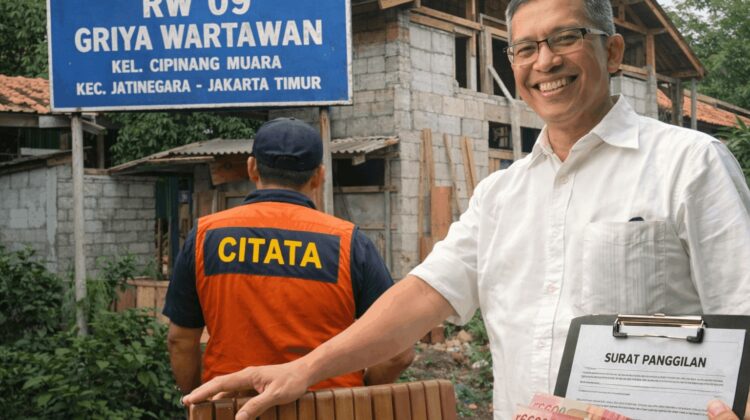 Renovasi Tanpa Tambahan Bangunan Dipanggil Citata, RW 09 Griya Wartawan Minta Penjelasan