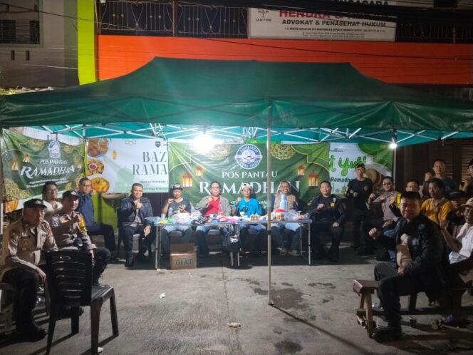 
					Dini Hari Ramadhan, Tiga Pilar Cek Pos Pantau di Tanah Tinggi XII Johar Baru