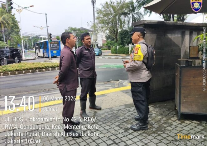 
					Polisi Sambangi Security di HOS Cokroaminoto, Perkuat Antisipasi Curat, Curas dan Curanmor