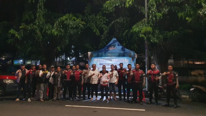 
					Tiga Pos Pantau Ramadhan Sawah Besar” Di perkuat Dit Samapta PMJ dan Lalu Lintas