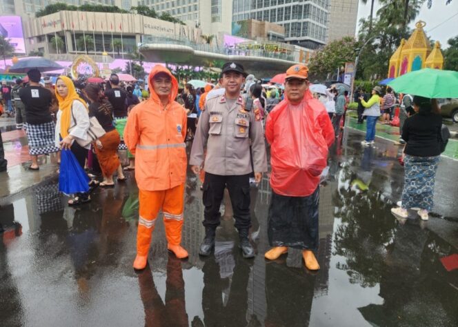 
					Pengamanan Festival Ogoh-Ogoh Nyepi 1948 Caka di Bundaran HI Berjalan Aman dan Lancar