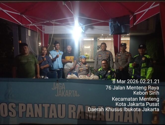 
					Kapolsek Metro Menteng Pimpin Langsung Pemantauan Ramadhan di Pos Pantau Cikini