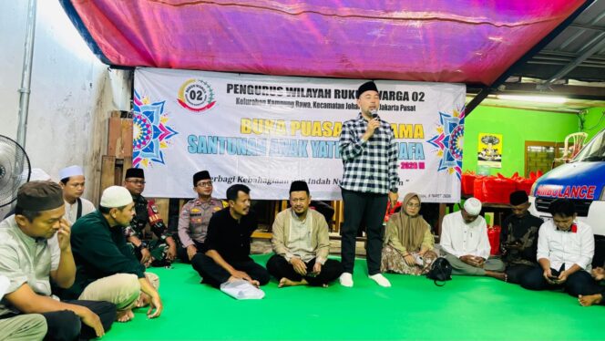 
					Tiga Pilar Hadiri Buka Puasa Bersama dan Santunan Anak Yatim di Kampung Rawa