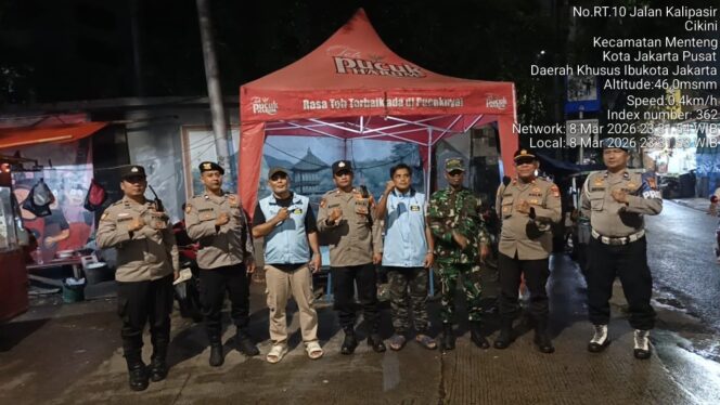 
					Perbatasan Kwitang–Kalipasir Dijaga Ketat, Patroli Ramadhan Menteng Cegah Tawuran