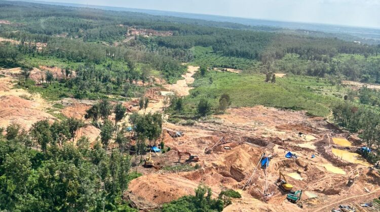 Polda Lampung Tetapkan 14 Orang Tersangka Terkait Tambang Emas Ilegal
