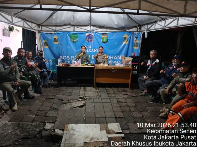 
					Polsek Senen Bersama Tiga Pilar Pantau Posko Ramadhan untuk Antisipasi Tawuran