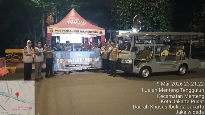
					Polisi dan Satgas Gen Z Jaga Jakarta Siaga Malam Ramadhan di Menteng