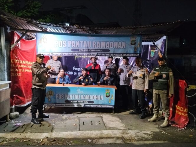 
					Polsek Johar Baru Gelar Pelayanan dan Pengamanan Pos Pantau Ramadhan 1447 H, Wilayah Tetap Aman dan Kondusif