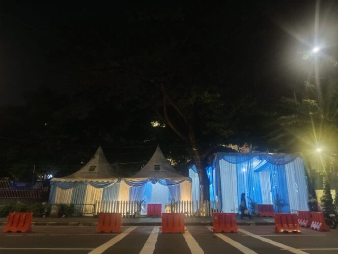 
					Kapolres Metro Jakpus Cek Pospamyan Lebaran 2026 di Depan Masjid Istiqlal Sawah Besar
