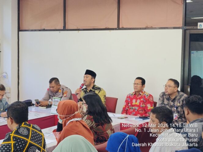 
					Jelang Lebaran, Unsur Tiga Pilar Gelar Rapat Koordinasi di Kecamatan Johar Baru
