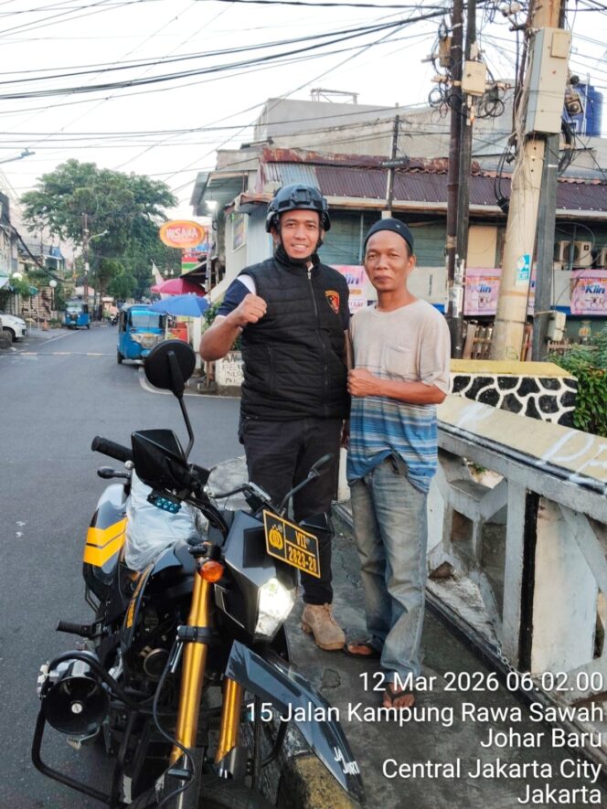 
					Patroli Subuh Ramadan, Reskrim Polsek Johar Baru Antisipasi Tawuran dan Kejahatan Jalanan