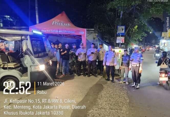 
					Perketat Keamanan Jelang Idulfitri, Patroli Gabungan Menteng Siaga di Perbatasan Kwitang–Kalipasir