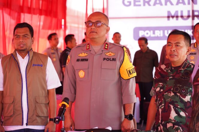
					Polda Sulbar Bersama Pemerintah Gelar Pangan Murah, Jaga Stabilitas Harga di Bulan Ramadan