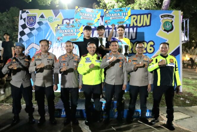 
					Depok Night Run Ramadhan 2026 Meriah, Polisi: Wadah Positif Cegah Tawuran