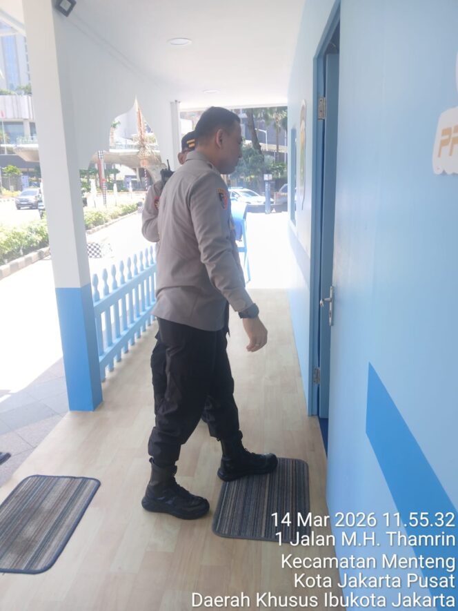 
					Kapolres Metro Jakarta Pusat Cek Kesiapan Pos Pam Ketupat Jaya 2026 di Bundaran HI