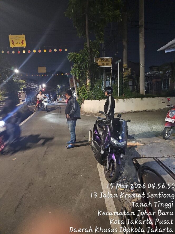 
					Gerak Cepat Polisi Cek Laporan Remaja Bawa Sajam di Johar Baru