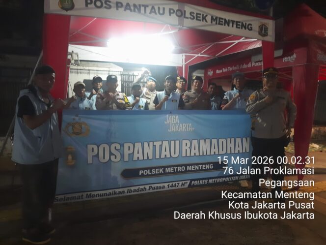 
					Sinergi Polisi dan Gen Z Jaga Jakarta, Patroli Malam Menteng Diperketat Jelang Lebaran