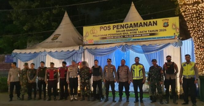 
					Apel Pengamanan Ops Ketupat Jaya 2026 Digelar di Pospam Masjid Istiqlal